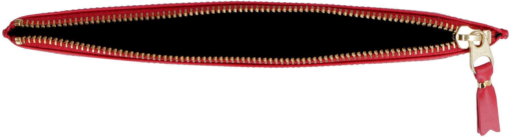 Comme Des GarçOns Wallet Polka-Dot Leather Clutch — Red, view 4