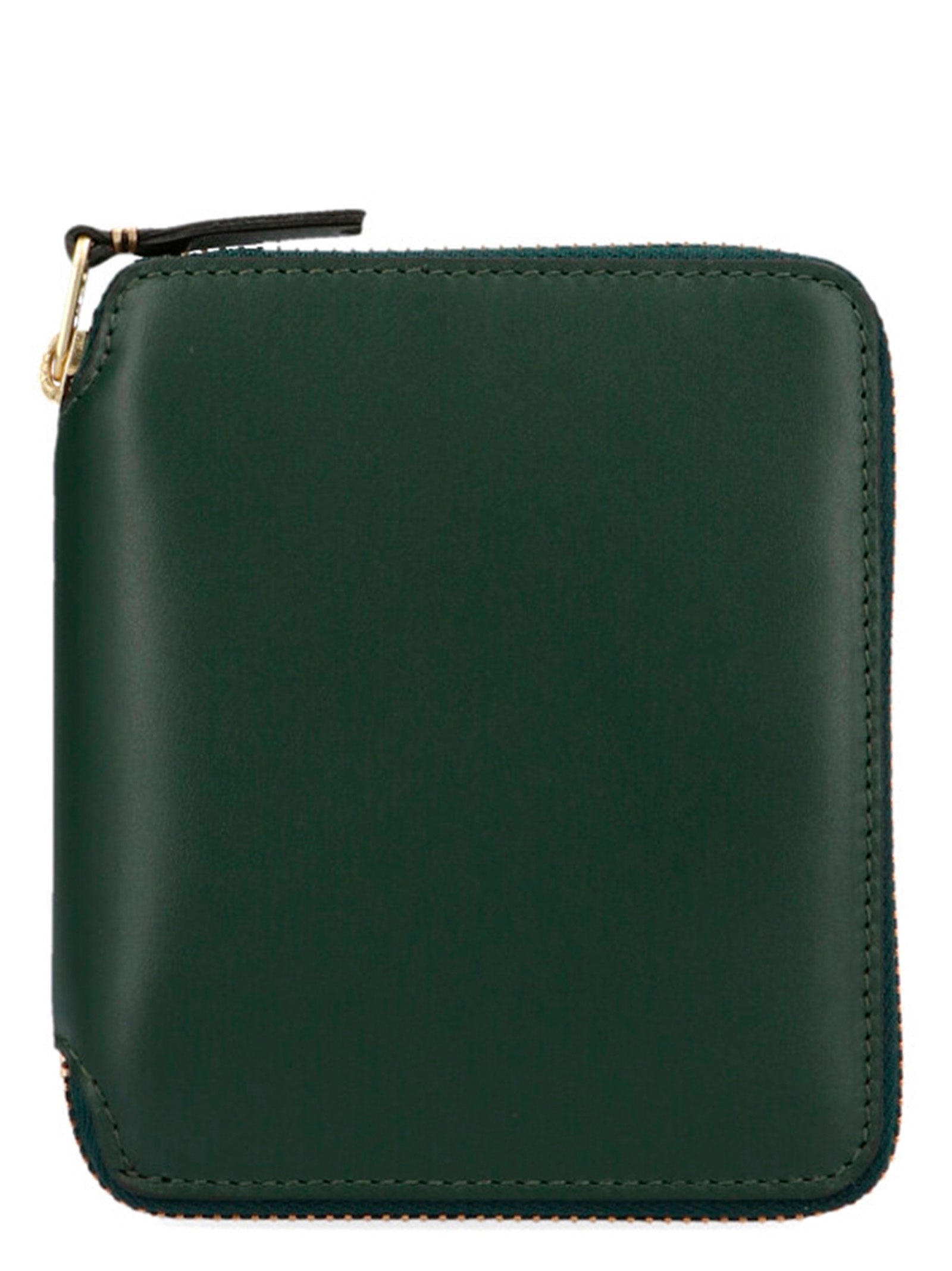Comme des Garçons Calfskin Wallet — Green by Comme Des Garcons