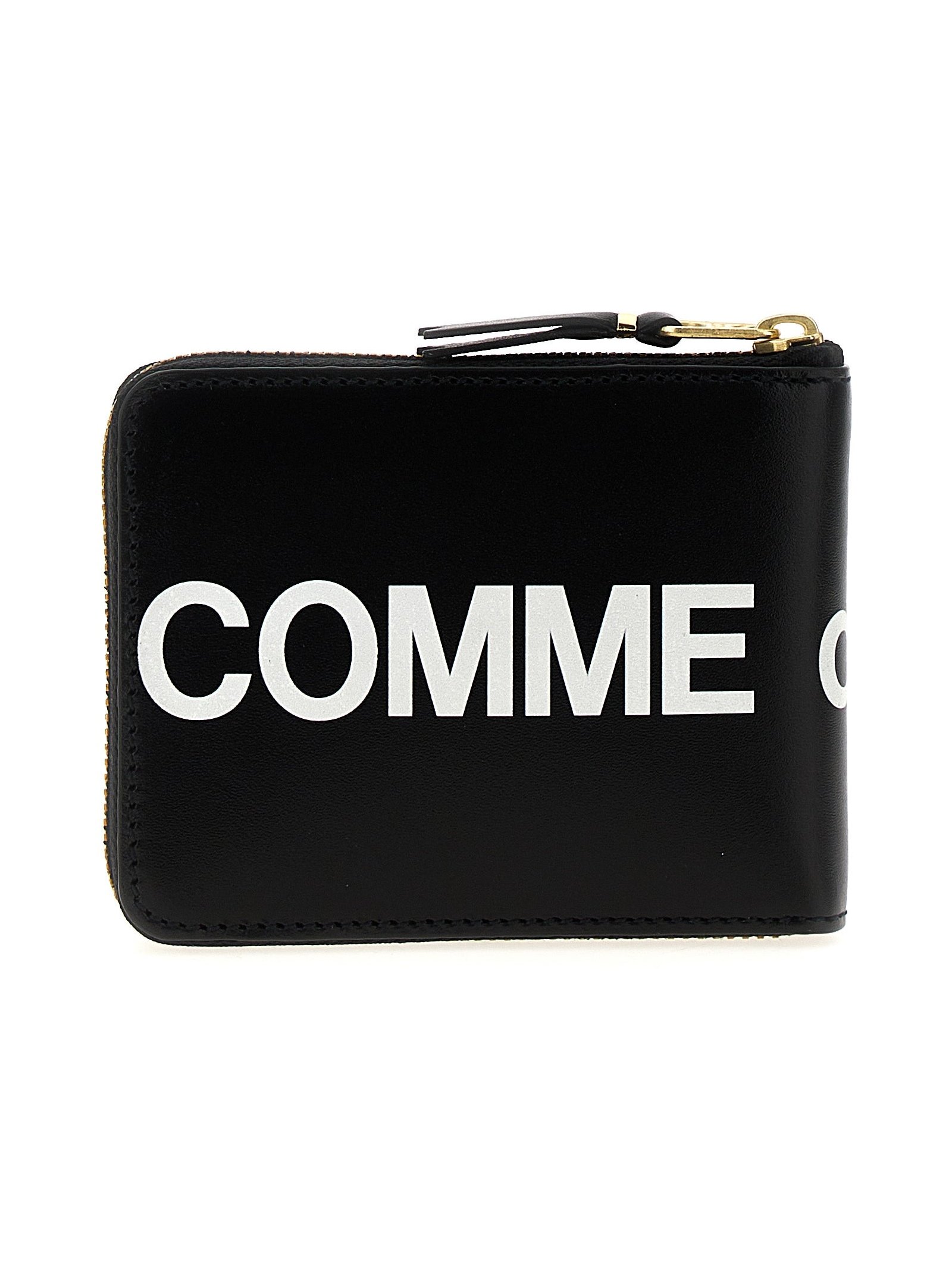 Comme des Garçons Logo-Print Calfskin Wallet — Multicolor, view 2