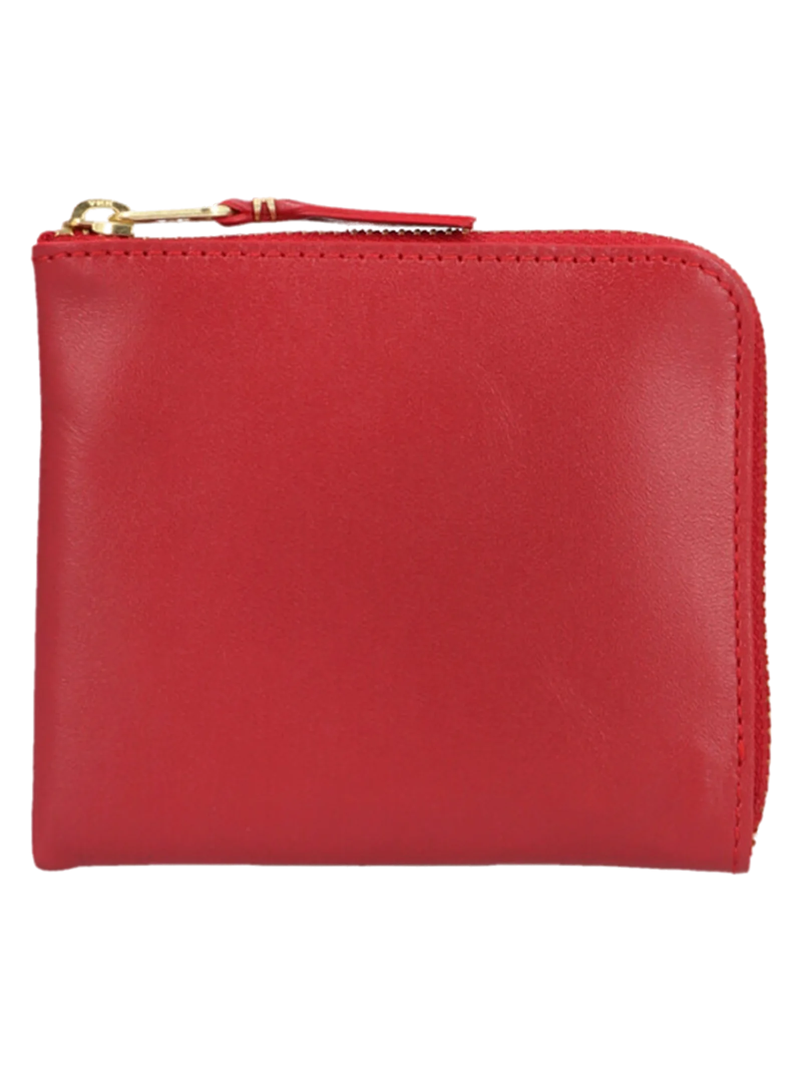 Comme des Garçons Calfskin Wallet — Red by Comme Des Garcons