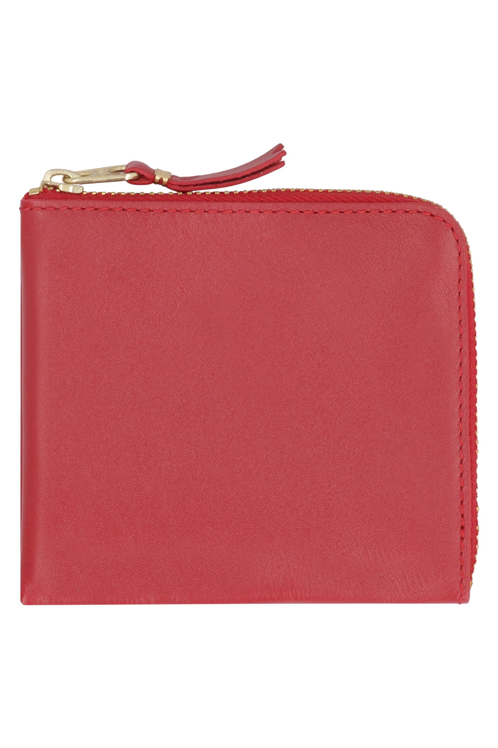 Comme Des GarçOns Wallet Smooth Leather Coin Wallet — Red by Comme Des Garcons Wallet