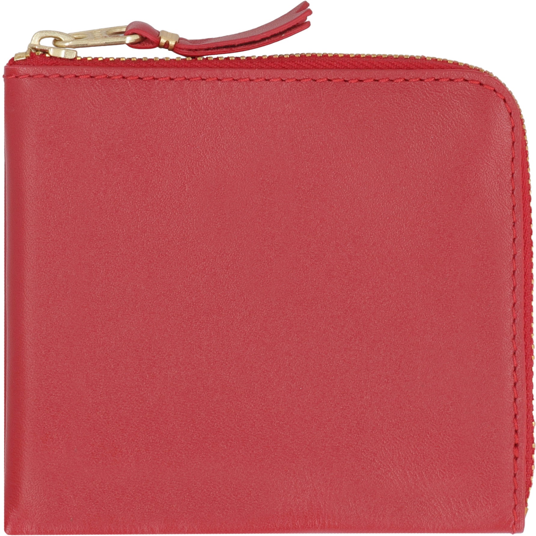 Comme Des GarçOns Wallet Smooth Leather Coin Wallet — Red, view 2