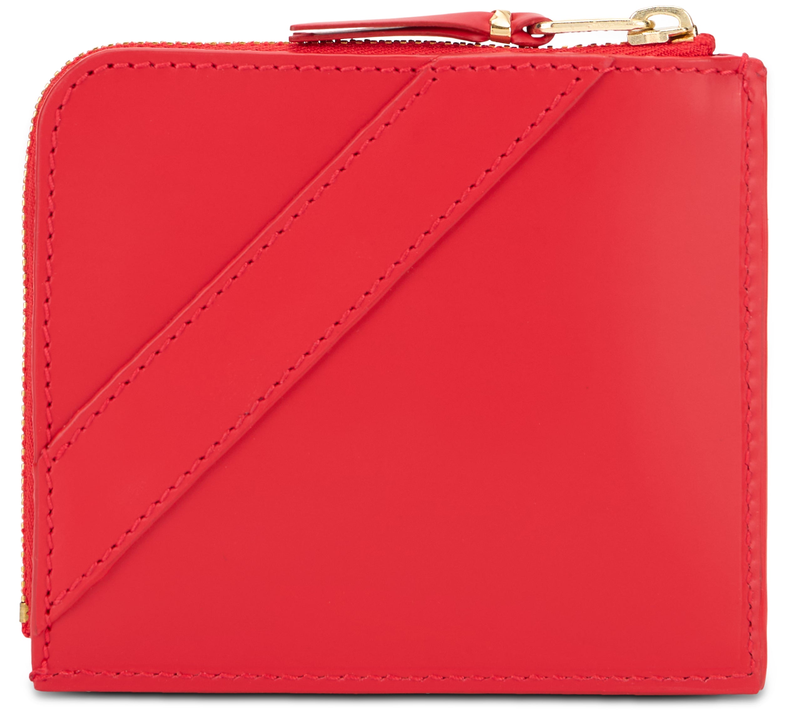 Comme Des GarçOns Wallet Leather Bow Wallet — Red, view 3