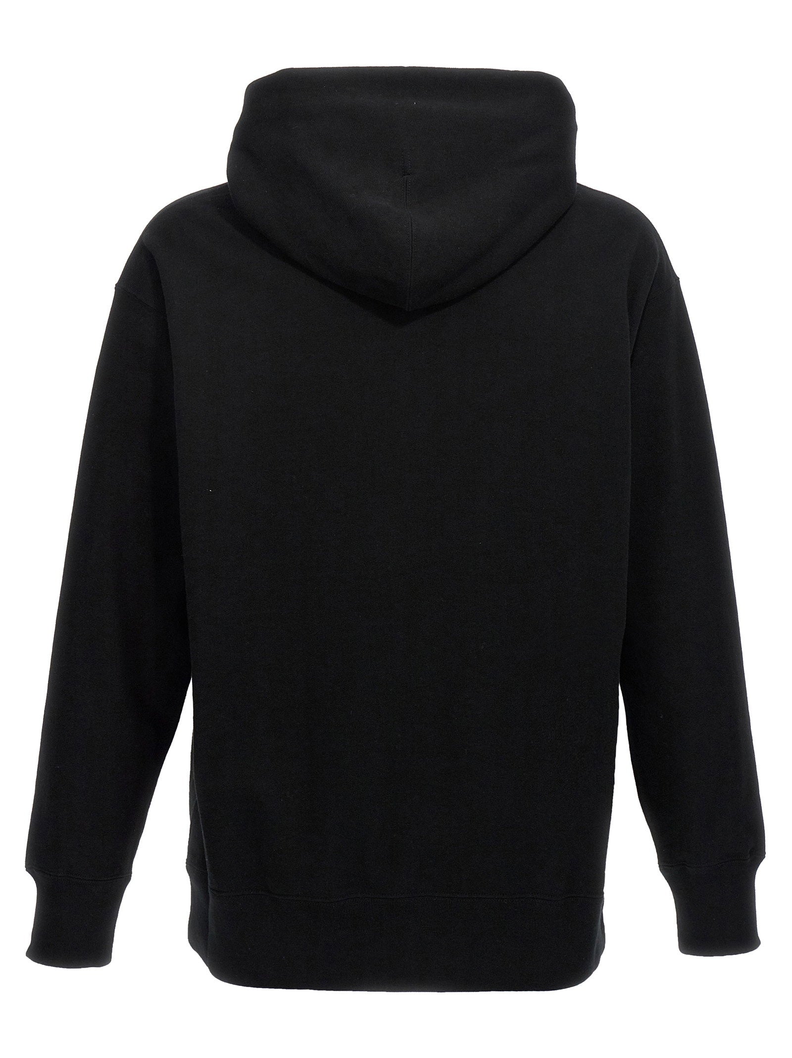 Comme Des Garҫons Homme Logo Print Hoodie — Black, view 2