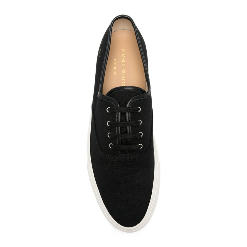 Common Projects Four Sneaker — Black, view 2
