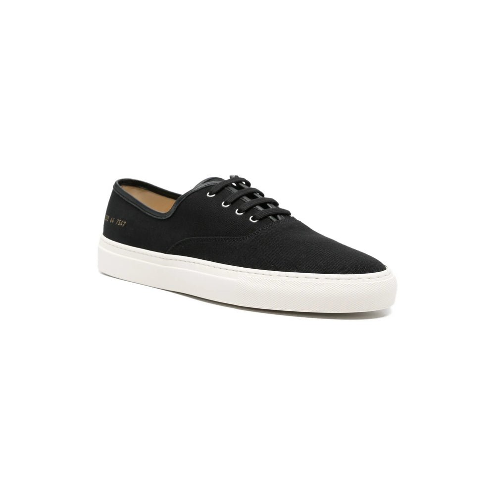 Common Projects Four Sneaker — Black, view 4