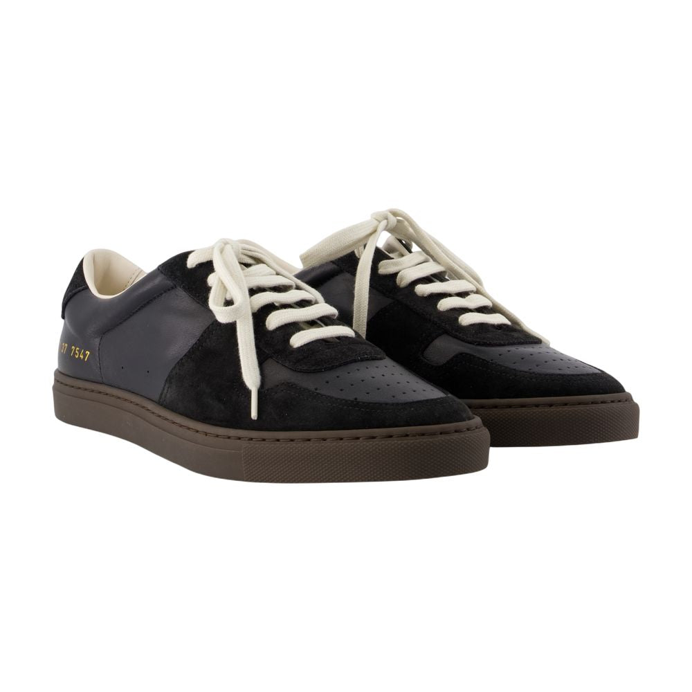 Common Projects Bball Slim Sneaker — Black, view 2