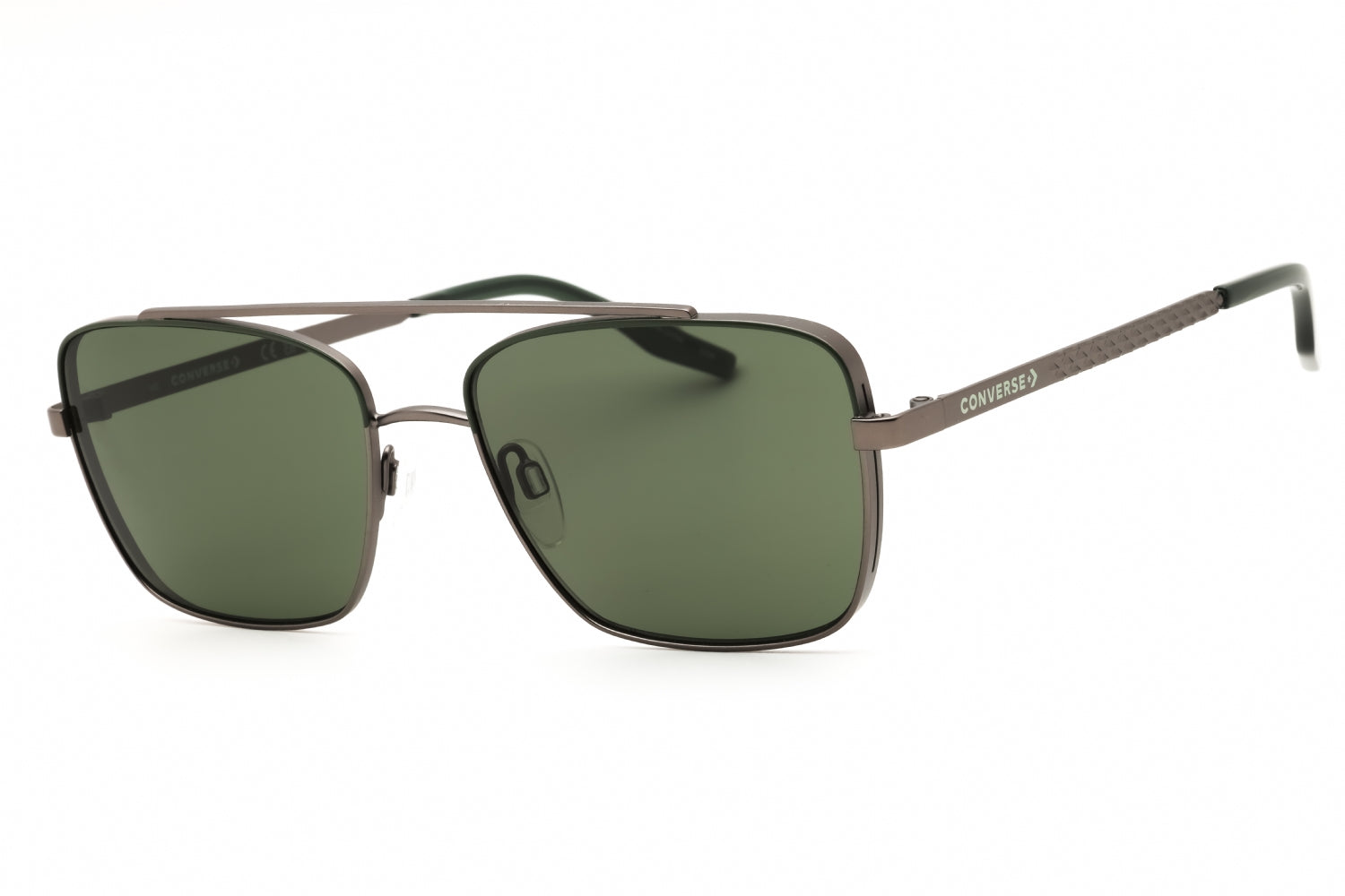 Converse CV106SFOXINGII Metal Rectangular Sunglasses — Gray by Converse