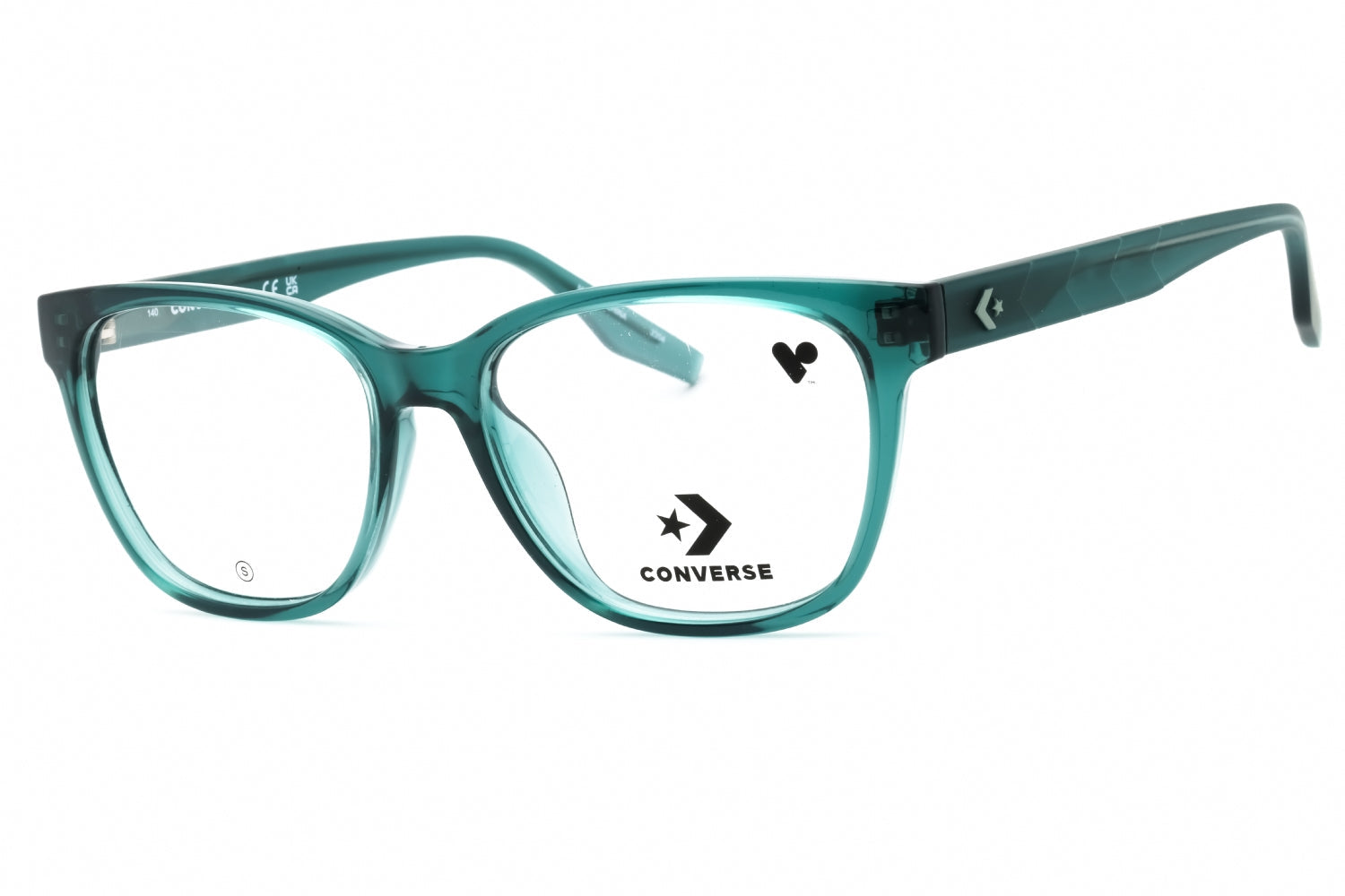 Converse CV5068 Rectangular Propionate Eyeglasses — Teal by Converse