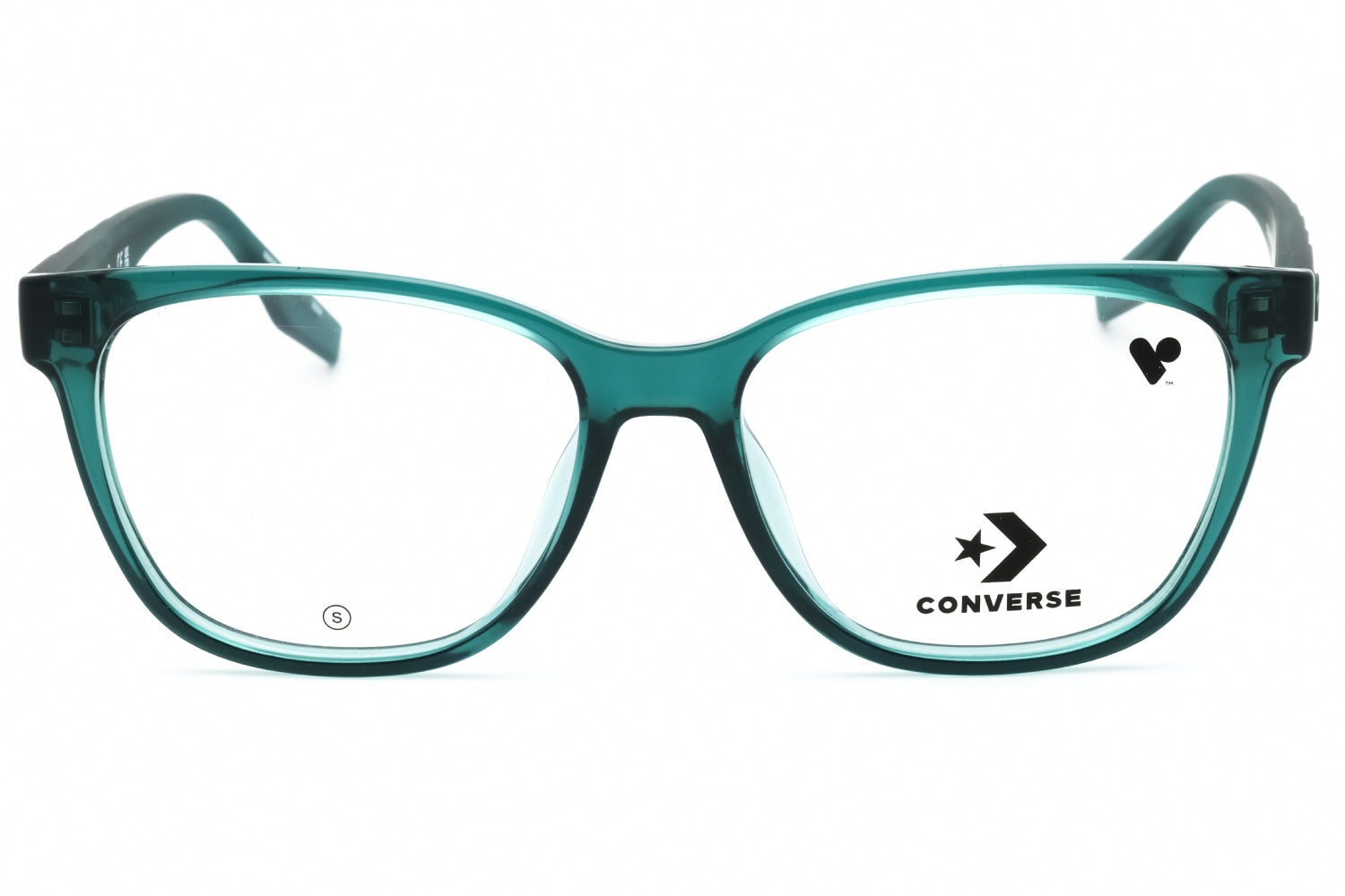 Converse CV5068 Rectangular Propionate Eyeglasses — Teal, view 2