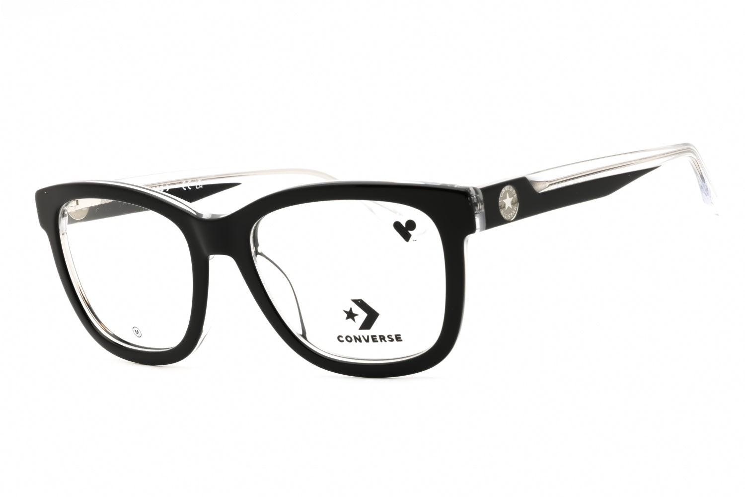 Converse CV5118N Rectangular Acetate Eyeglasses — Black by Converse
