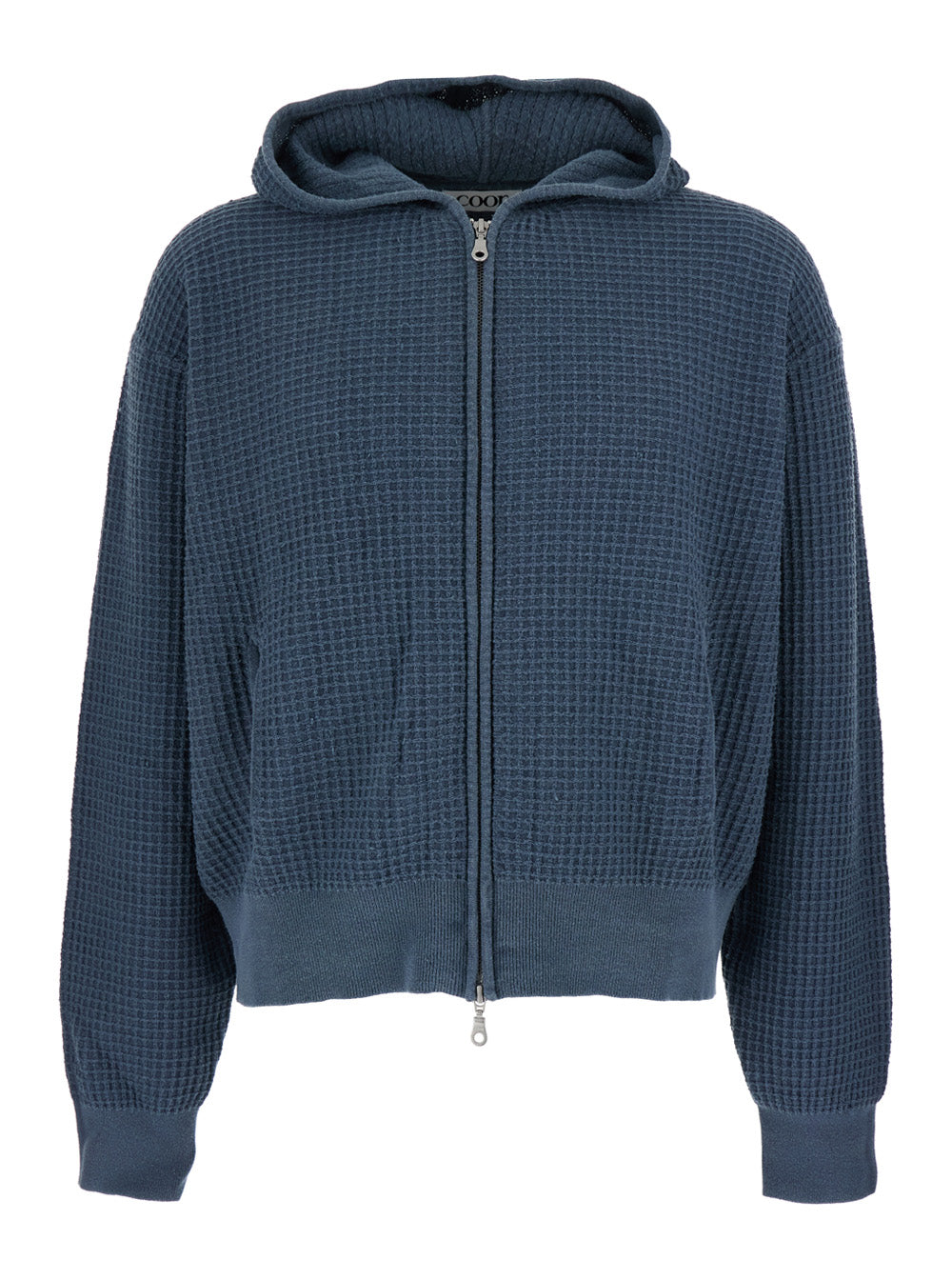 Coor Honeycomb Knit Sweatshirt — Blue by Coor