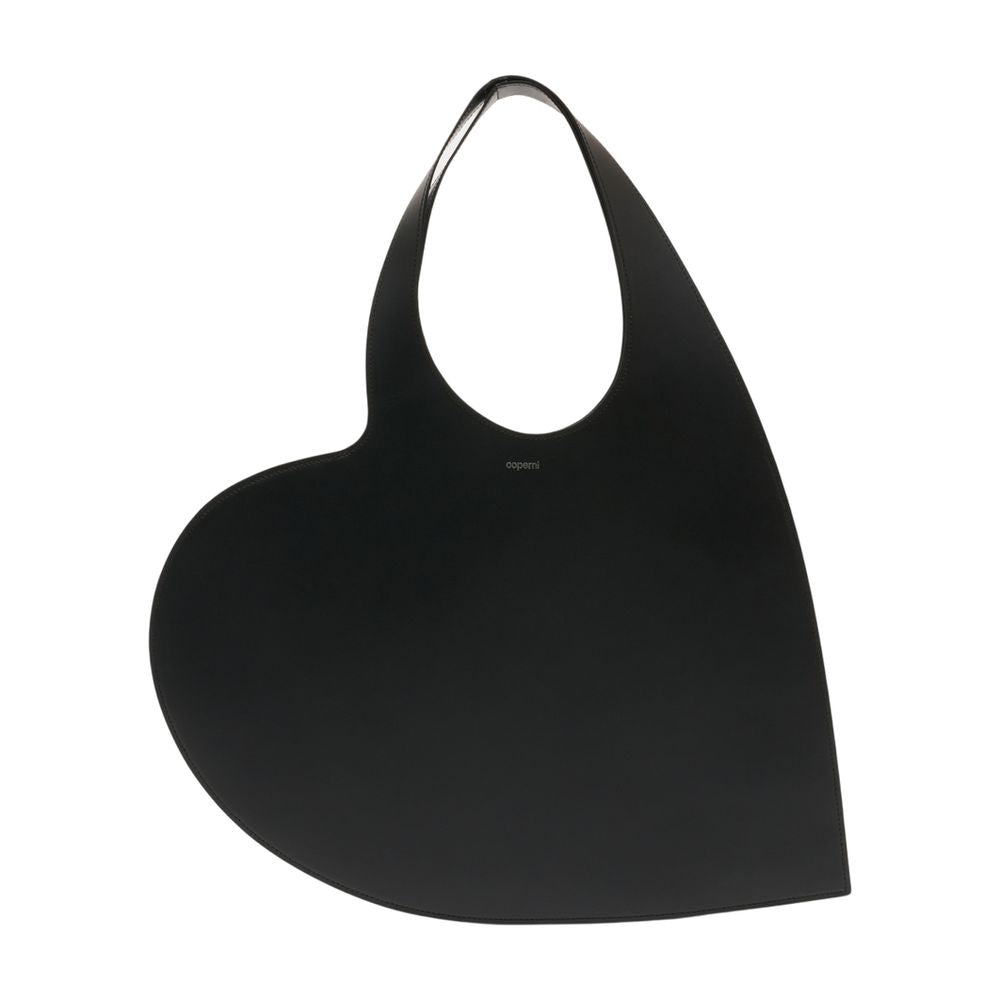 Coperni Heart Shoulder Bag — Black by Coperni
