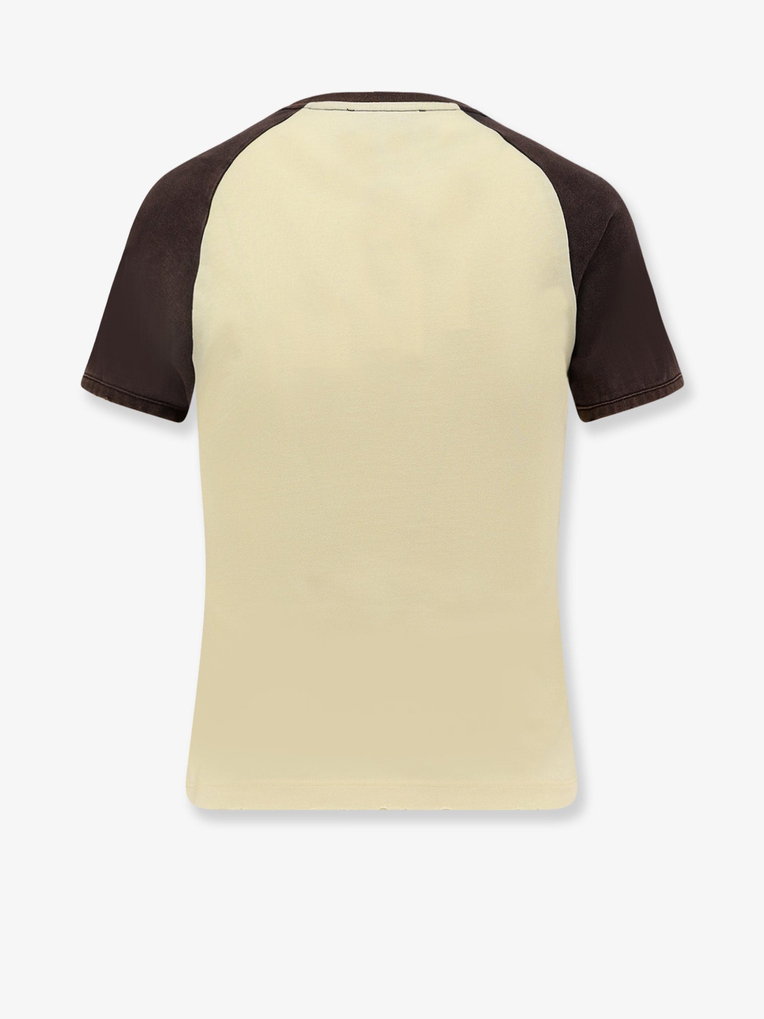 Coperni Dragon-Print Cotton T-Shirt — Yellow, view 2