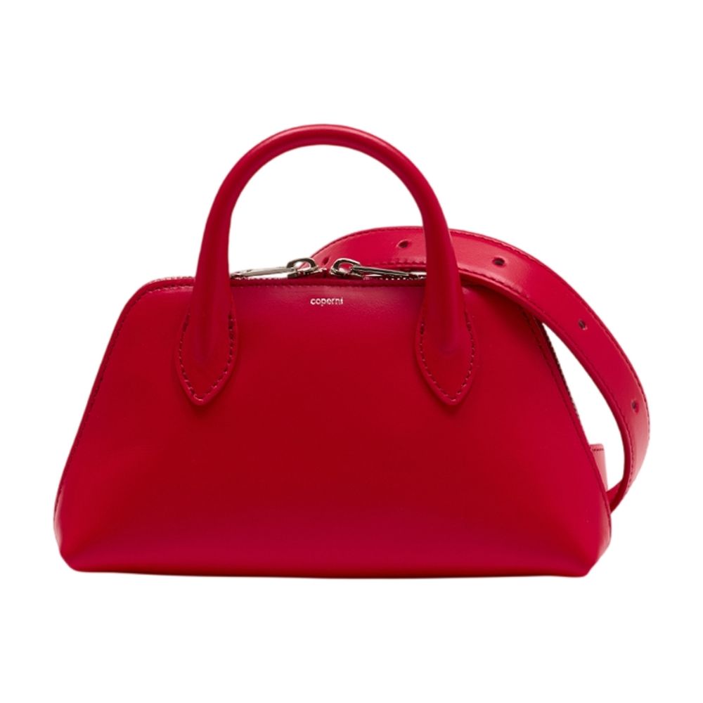 Coperni Belt Duffle Top Handle Bag — Red by Coperni