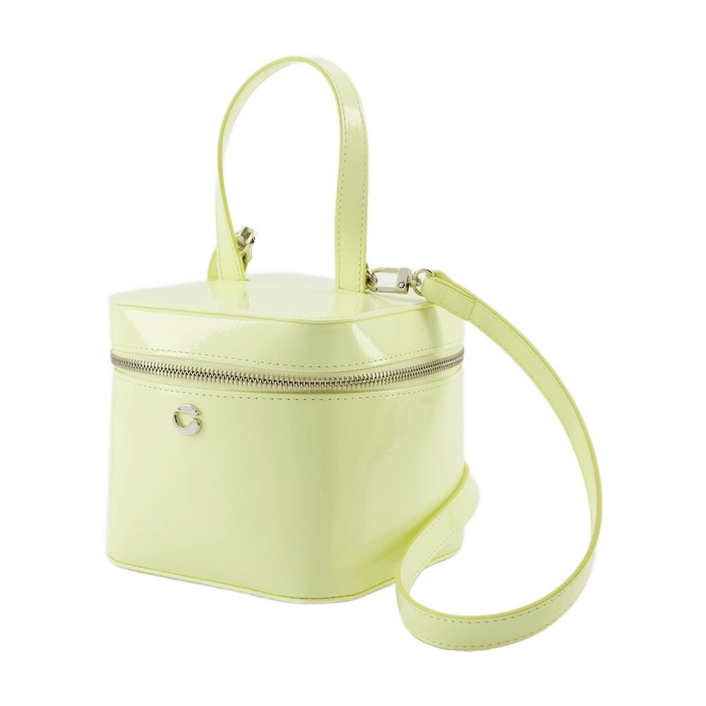 Coperni Top Handle Bag — Yellow, view 3