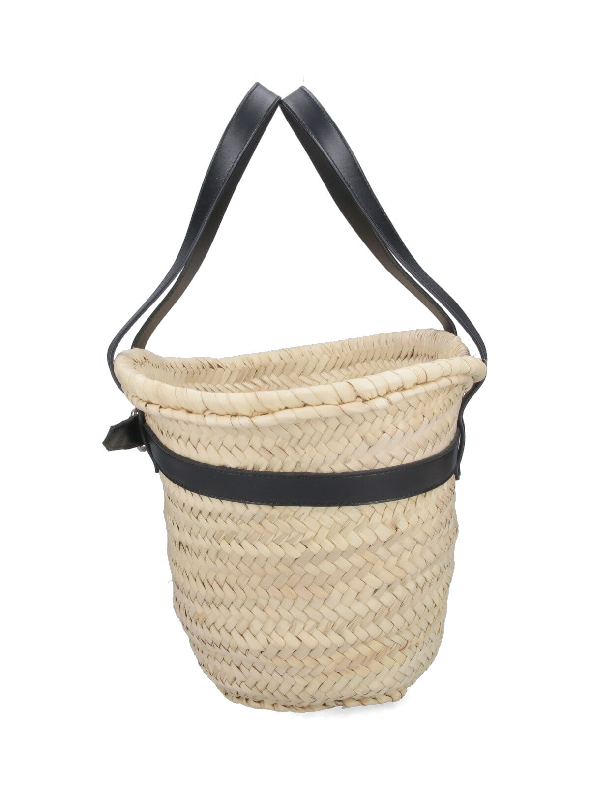 Coperni Woven Palm Straw Tote Bag — Beige, view 5