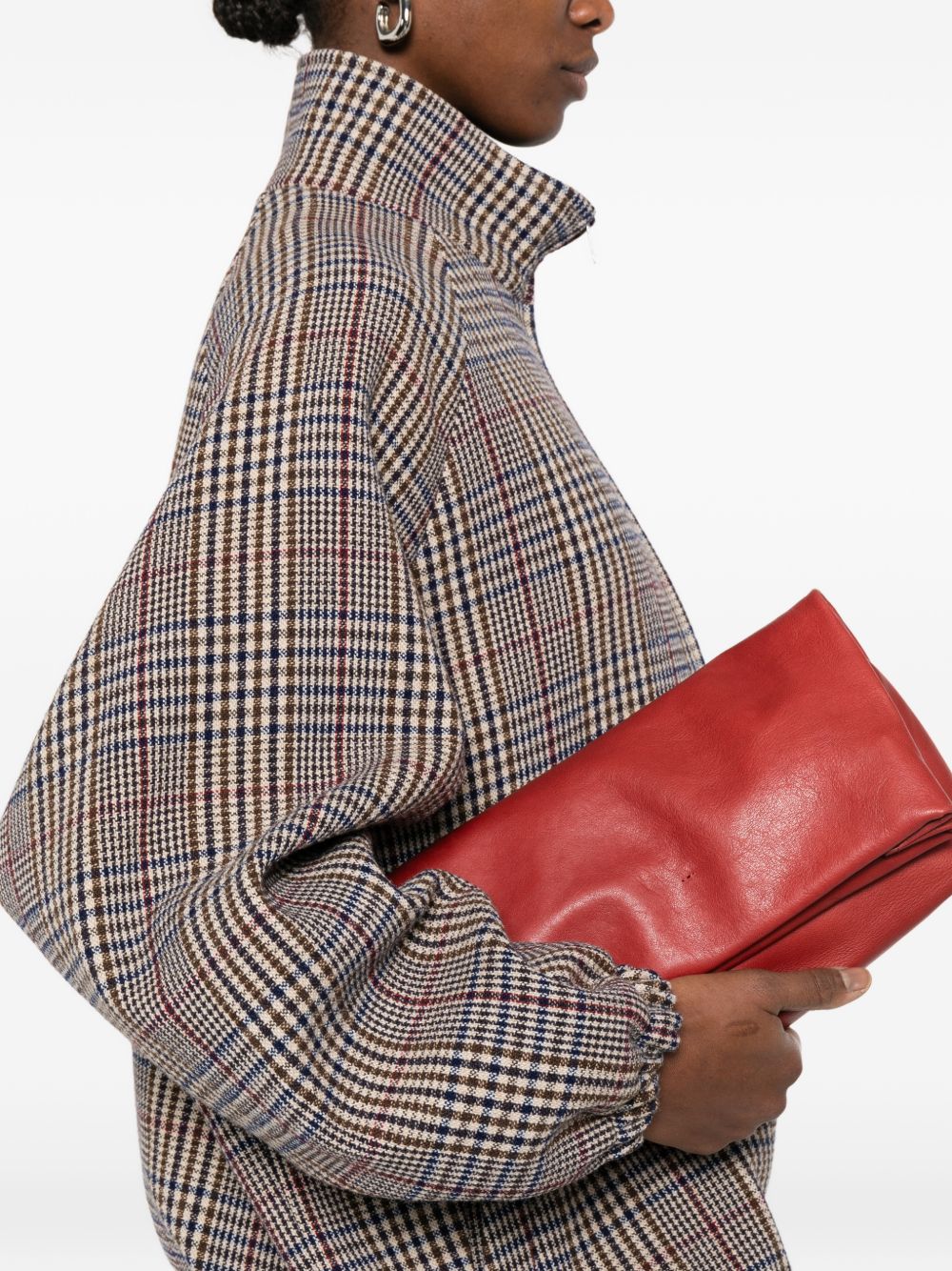 Cortana Delhi Clutch — Red, view 5