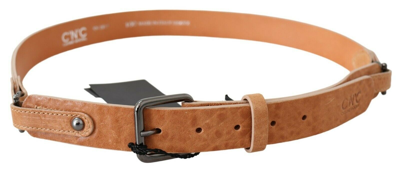 Costume National Genuine Leather Belt — Brown by Costume National
