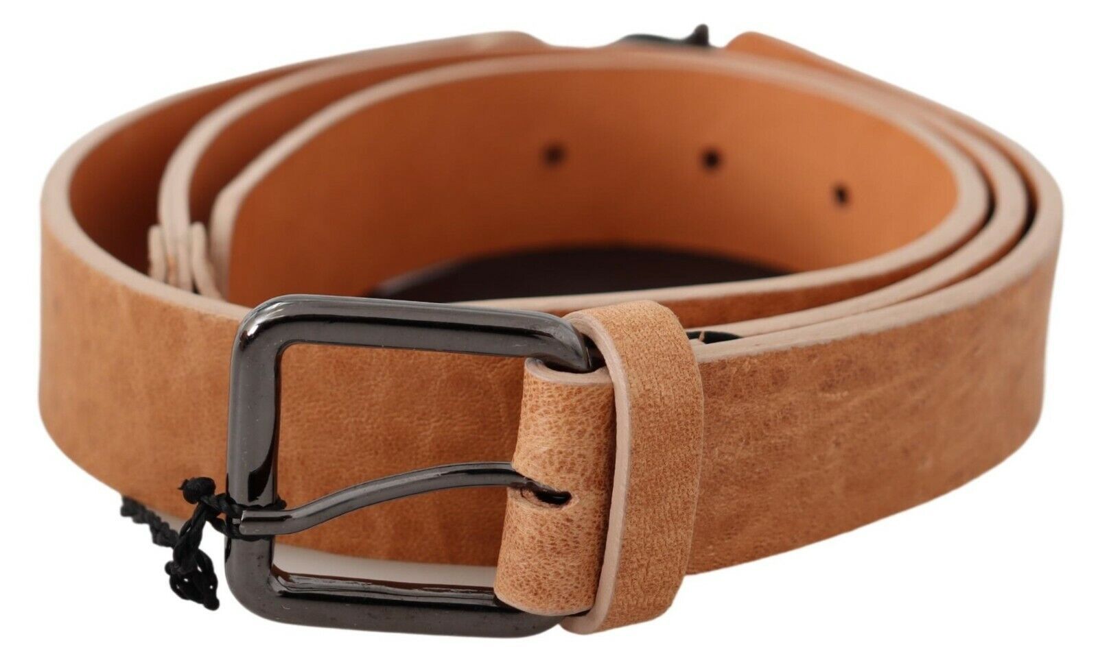 Costume National Genuine Leather Belt — Brown, view 2