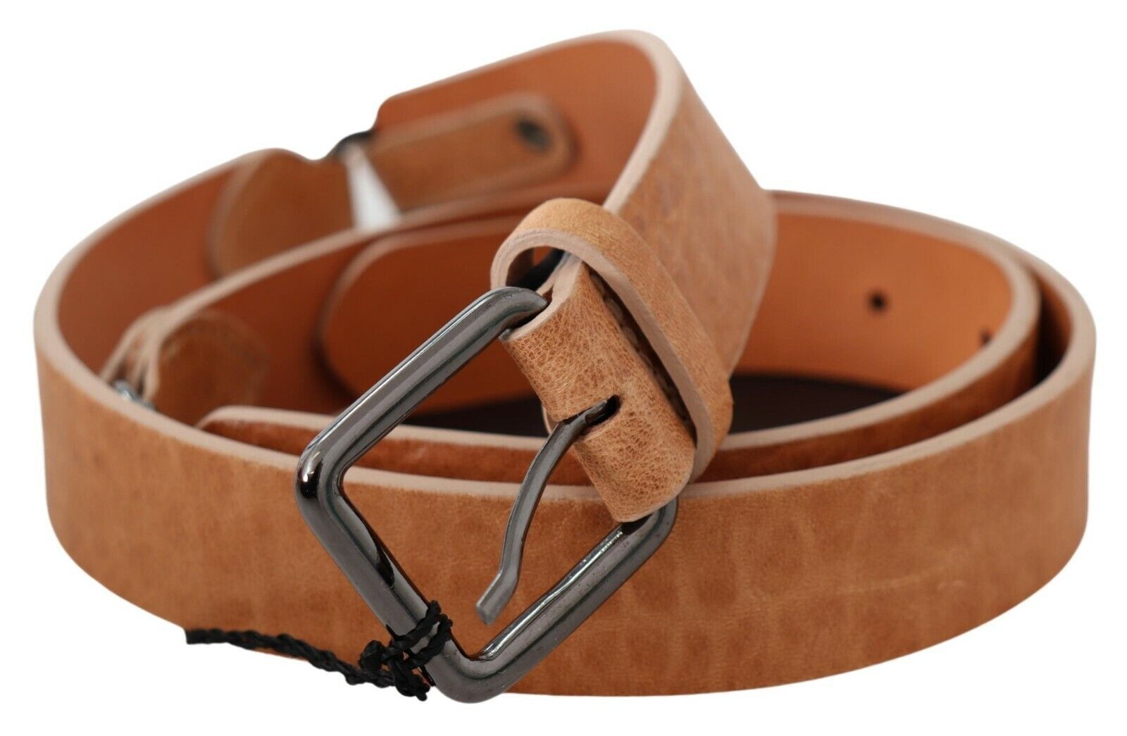 Costume National Genuine Leather Belt — Brown, view 3
