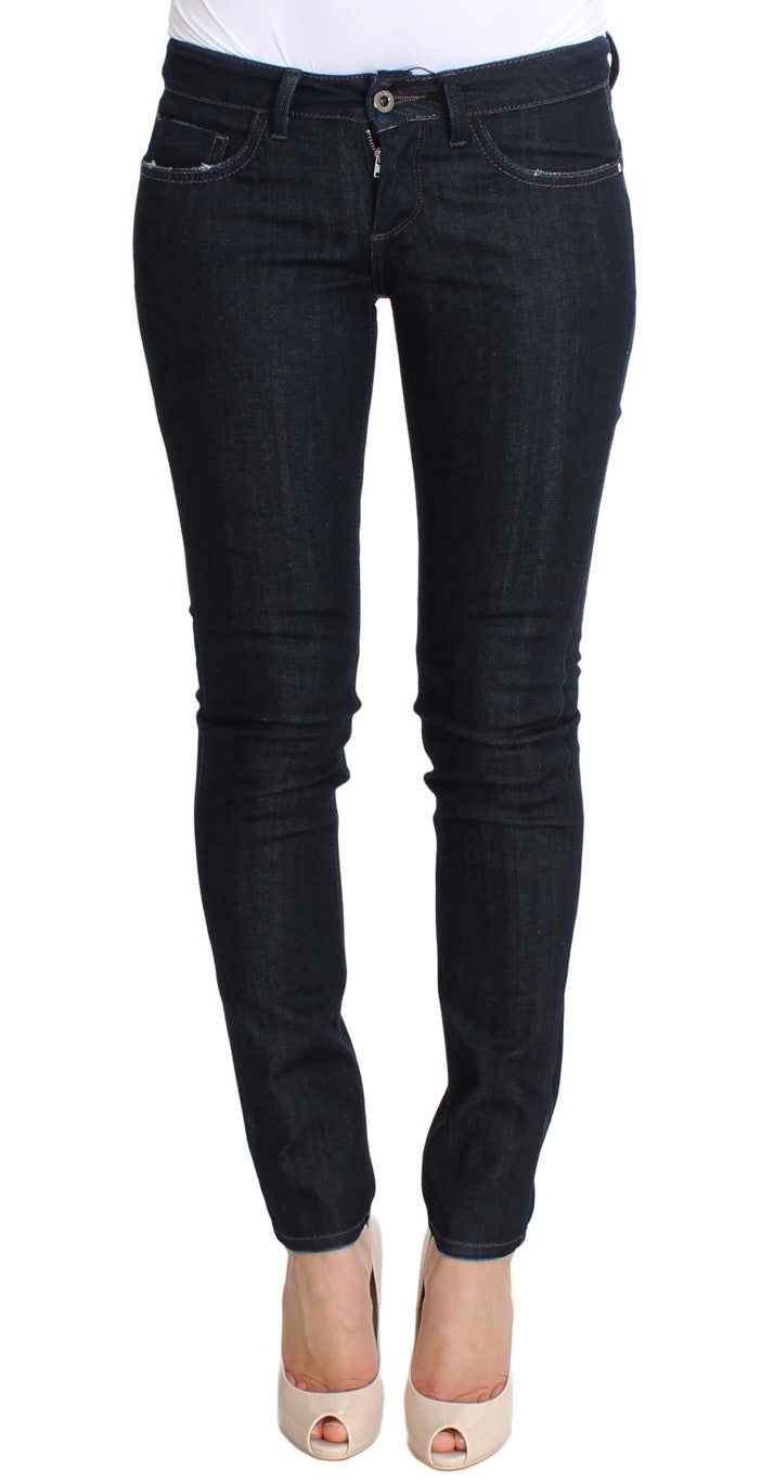 Costume National Cotton Stretch Slim Fit Jeans — Blue by Costume National