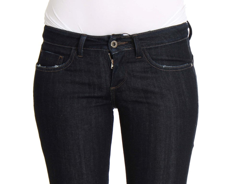 Costume National Cotton Stretch Slim Fit Jeans — Blue, view 5