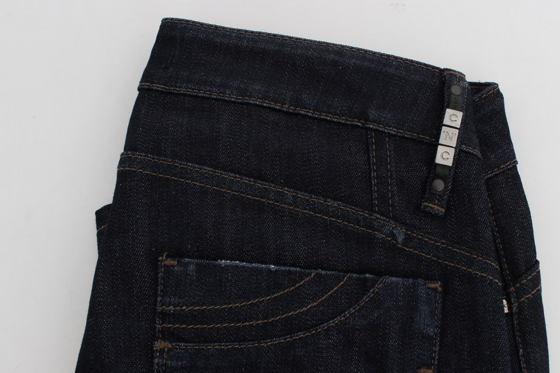 Costume National Cotton Stretch Slim Fit Jeans — Blue, view 8