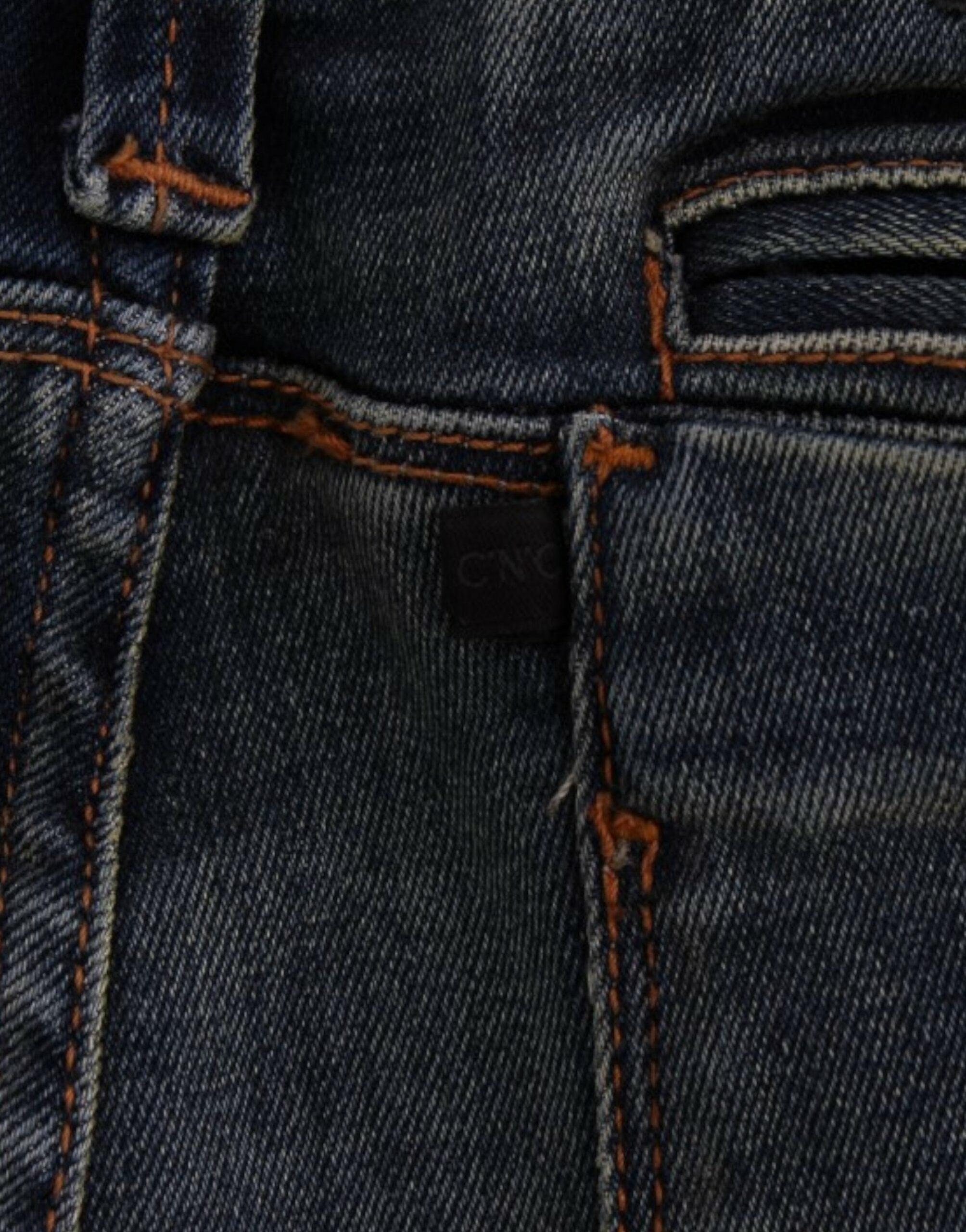 Costume National Straight Leg Denim Jeans — Blue, view 4