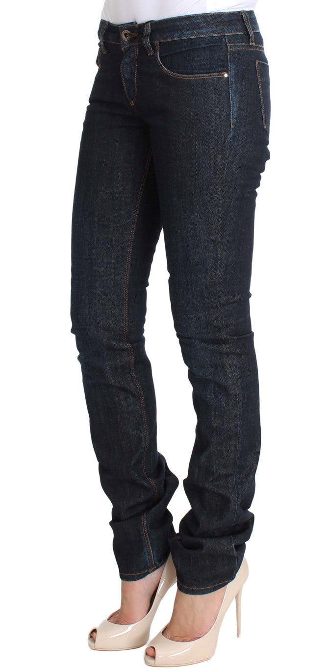 Costume National Cotton Stretch Slim Fit Jeans — Blue, view 2
