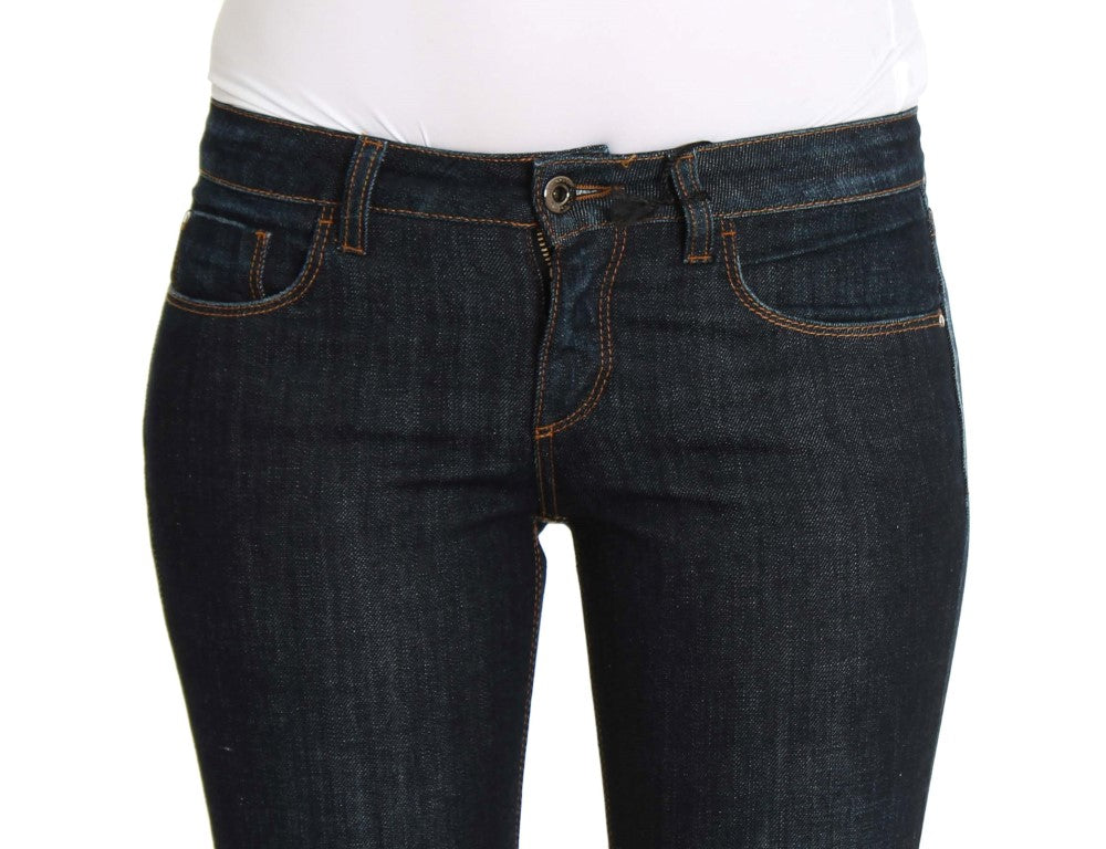 Costume National Cotton Stretch Slim Fit Jeans — Blue, view 5