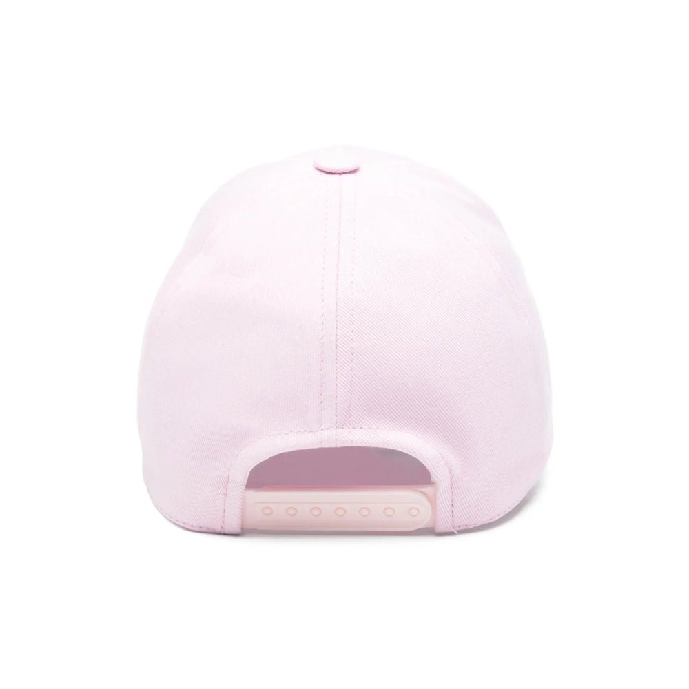 CourrèGes 125ACT039CO Logo-Embroidered Cotton Baseball Cap — Pink by Courreges