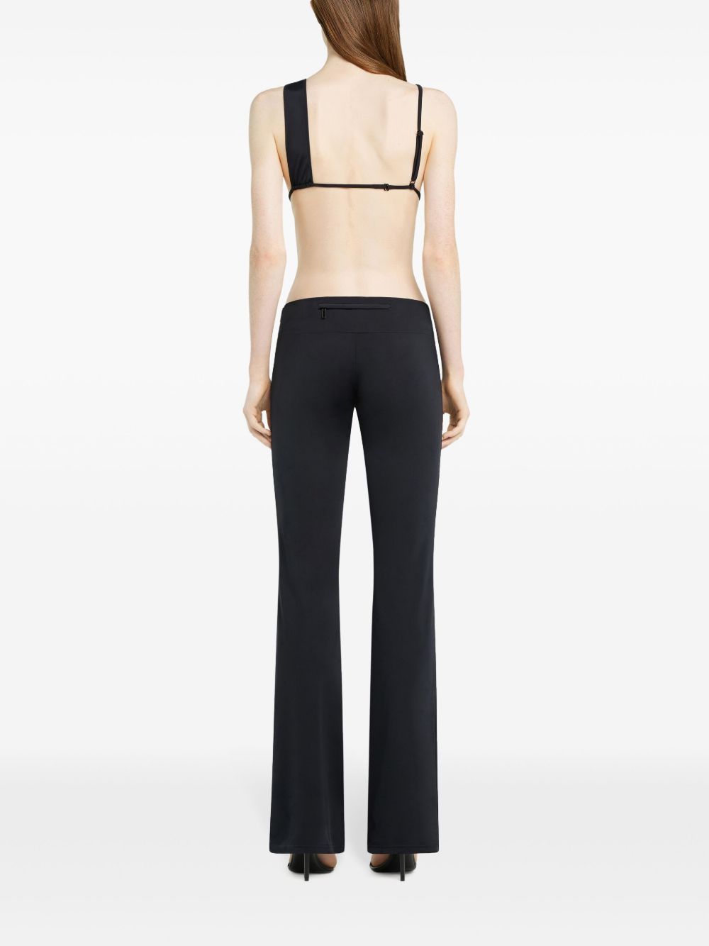 Courreges Pre Scuba Trousers — Black, view 2