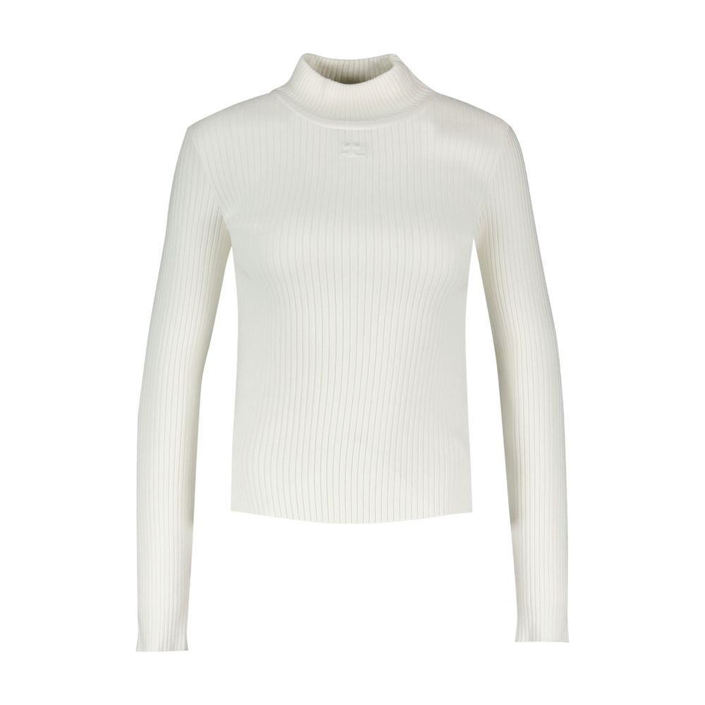 Courreges Shirt — white, view 2