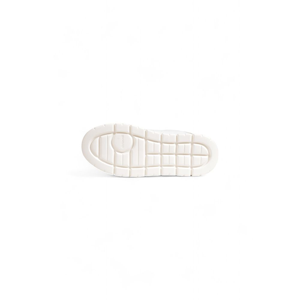 Crime London Leather Chunky Sneakers — White, view 4