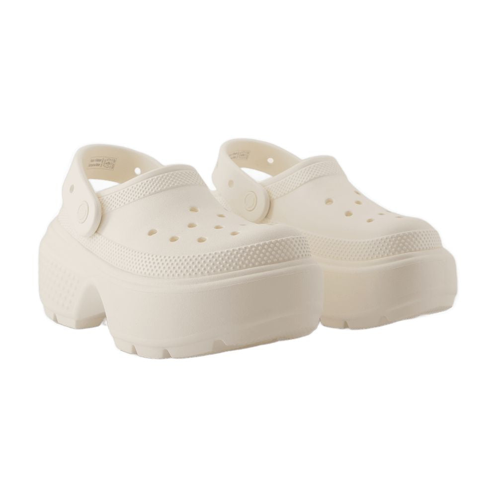 Crocs Stomp Clog — White, view 3
