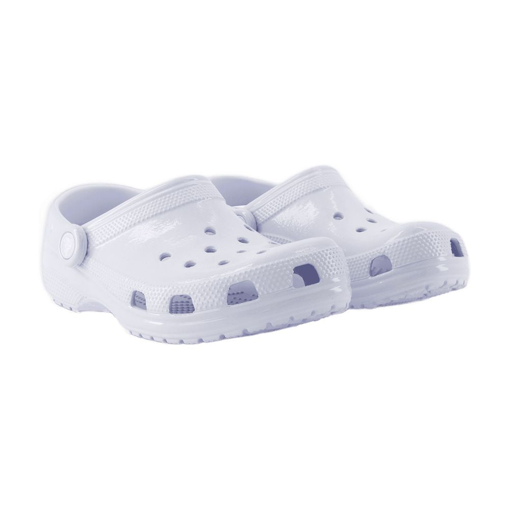 Crocs High Shine Thermoplastic Clog — White, view 3