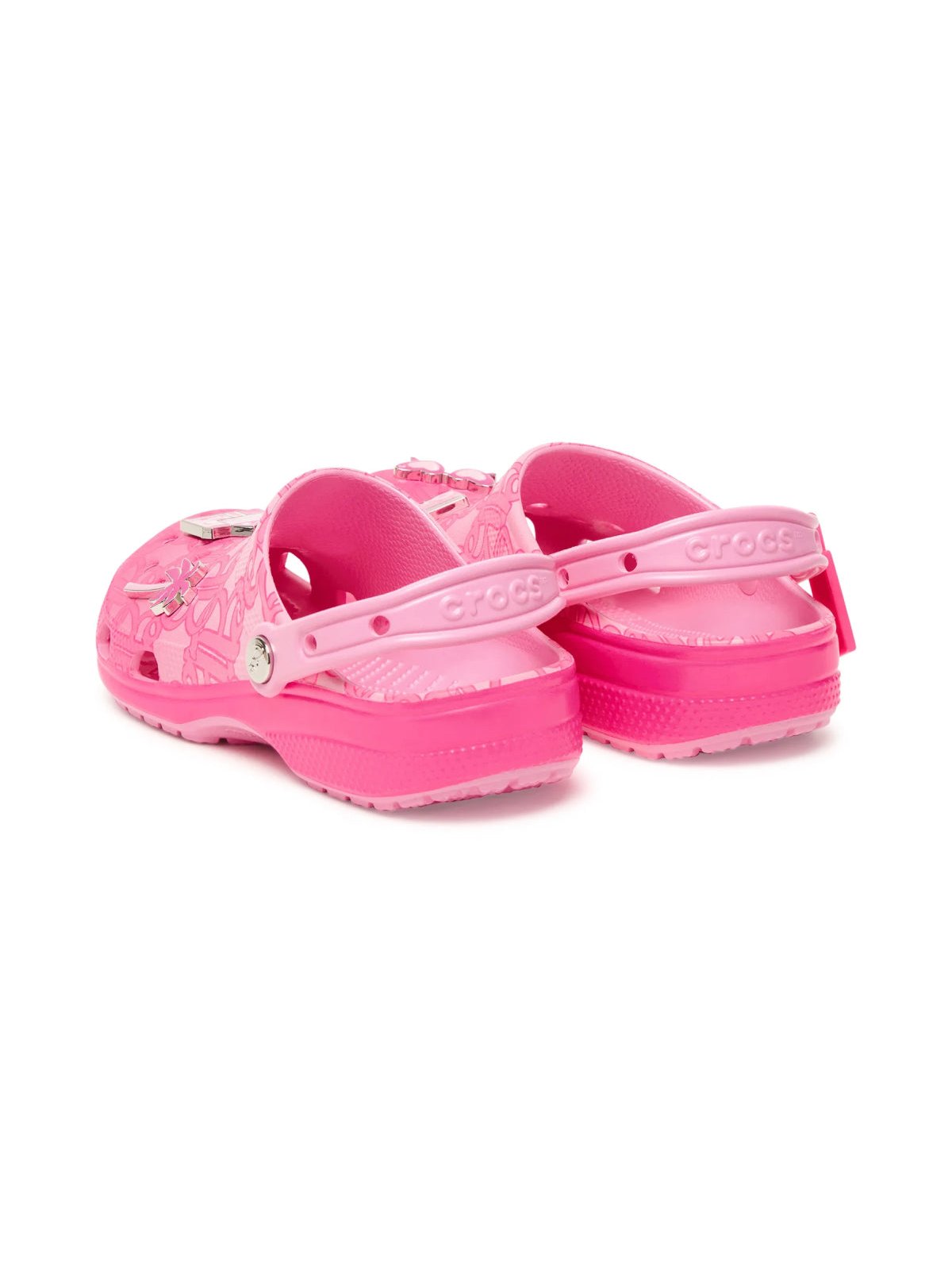 Crocs Mattel Barbie Collaboration Clogs — Pink, view 2
