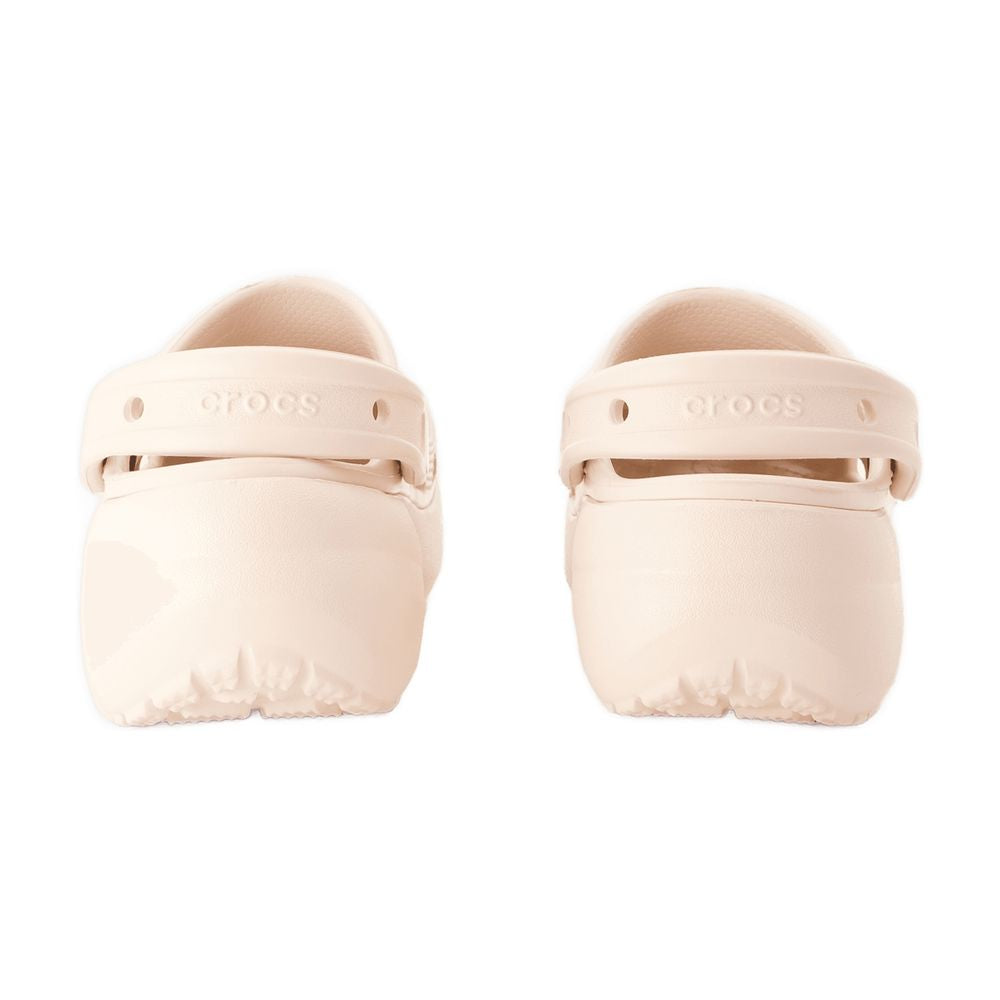 Crocs Thermoplastic Platform Flat — Pink by Crocs