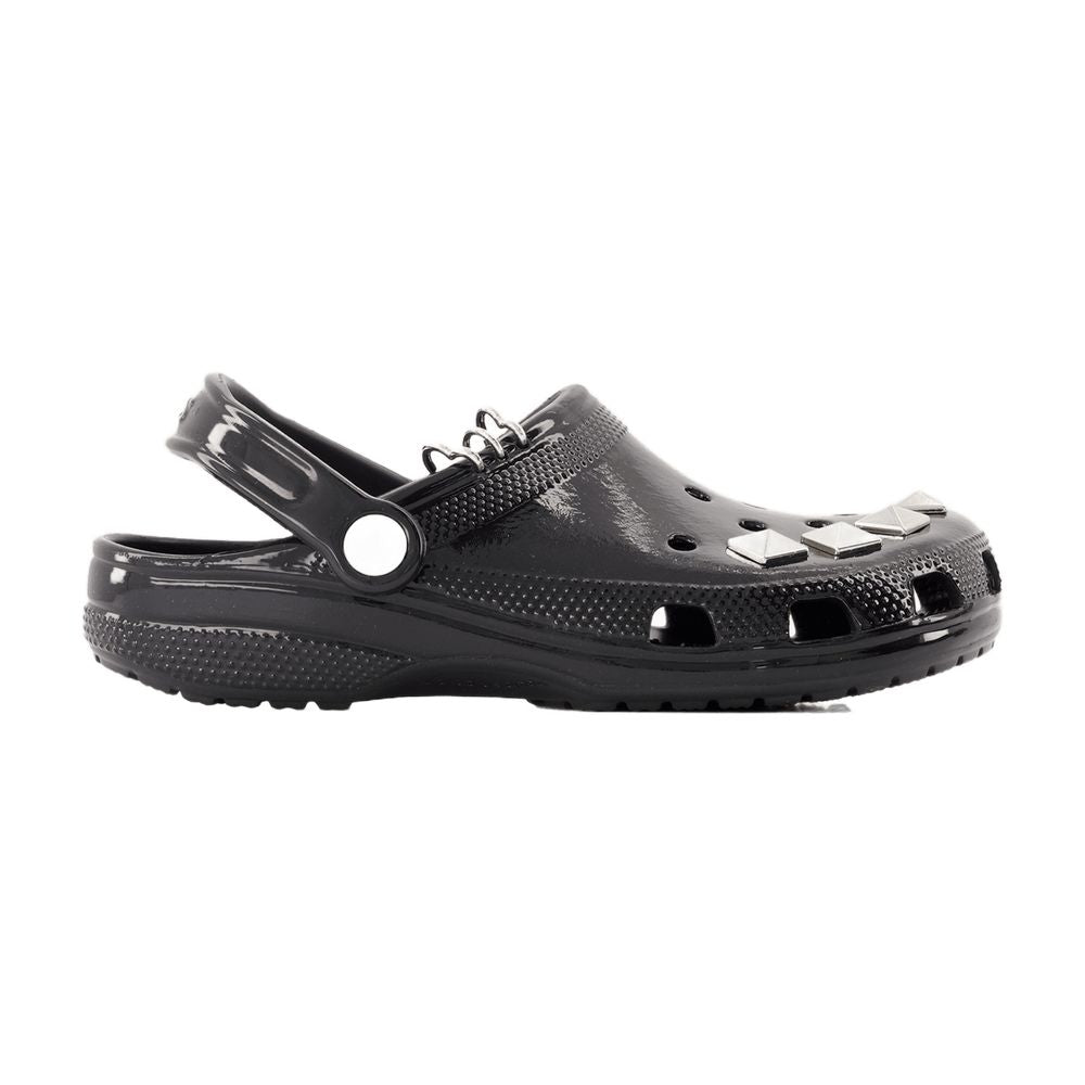 Crocs Molded Synthetic Clog Slipper — Black, view 2