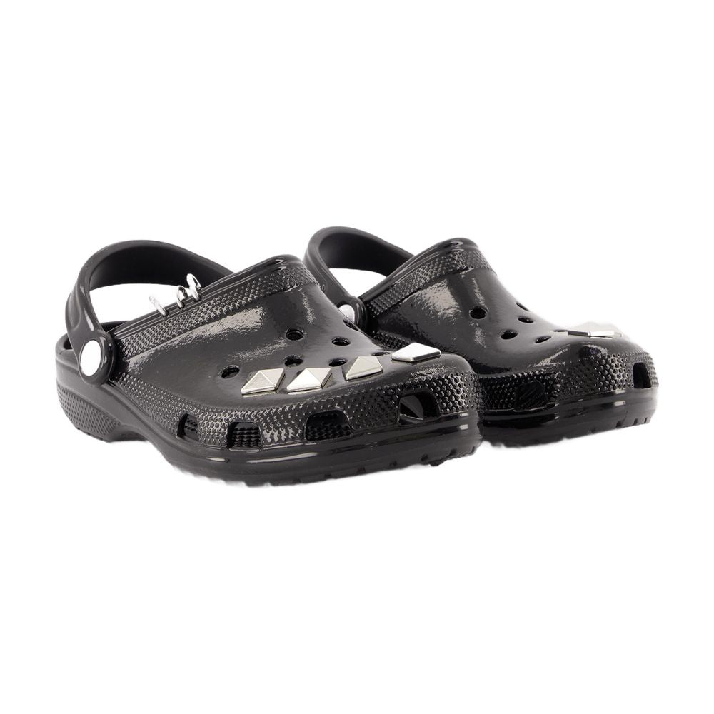 Crocs Molded Synthetic Clog Slipper — Black, view 3