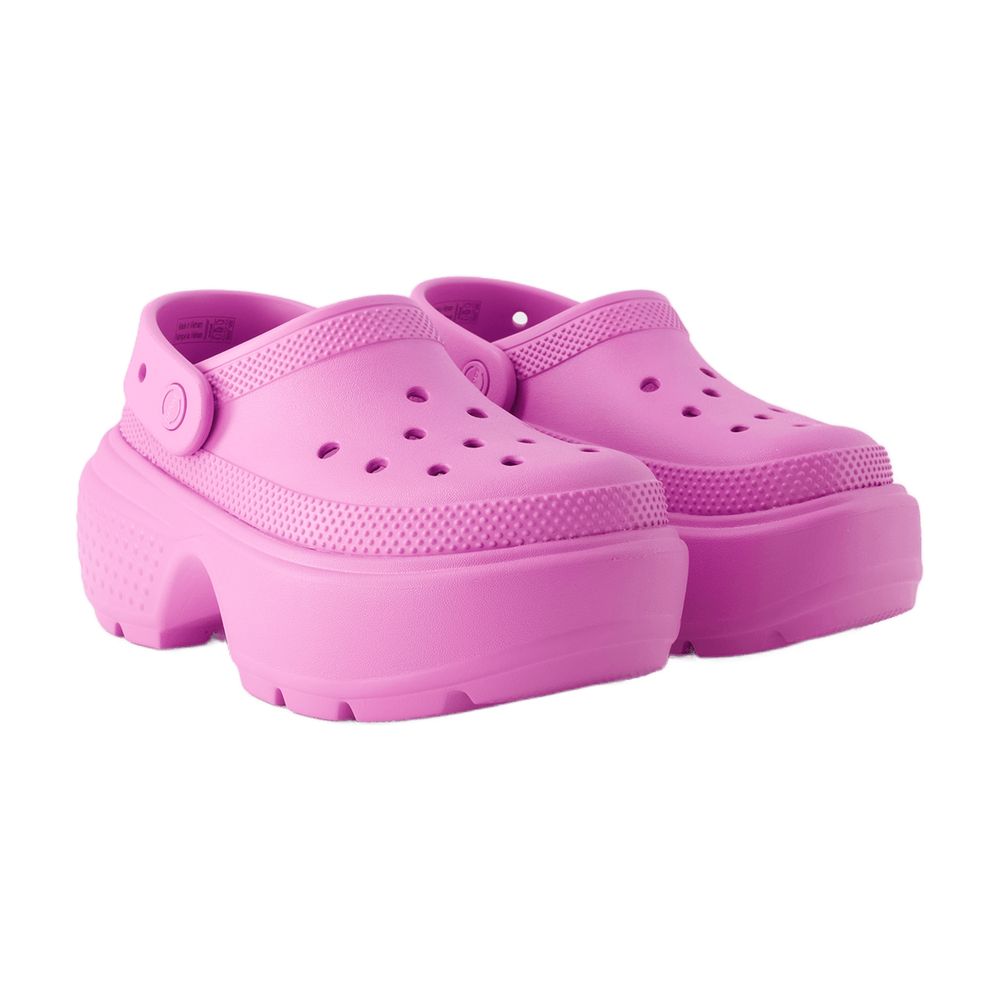 Crocs Stomp Slipper — Pink, view 3