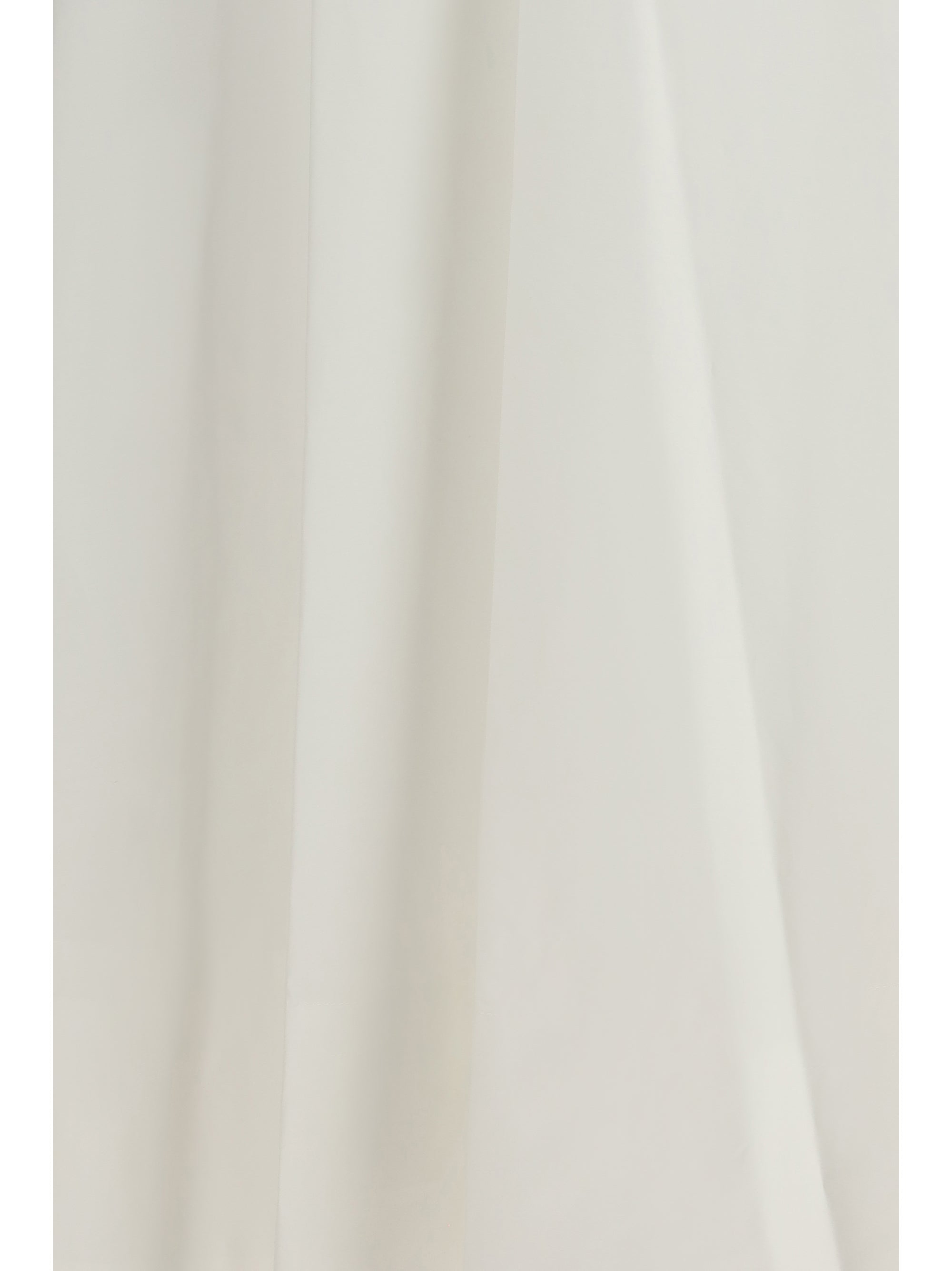 Cruna Cotton Full-Length Skirt — White by Cruna
