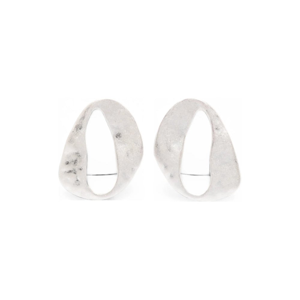 Cult Gaia Rue Earrings — Silver by Cult Gaia