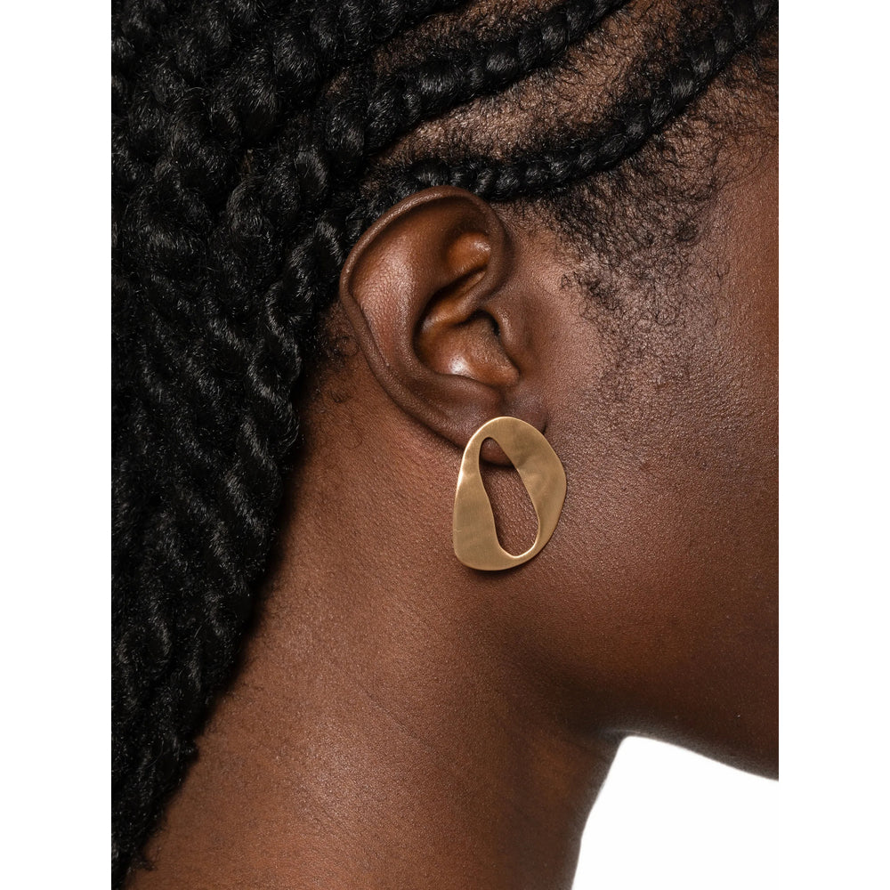 Cult Gaia Rue Earrings — Gold, view 2