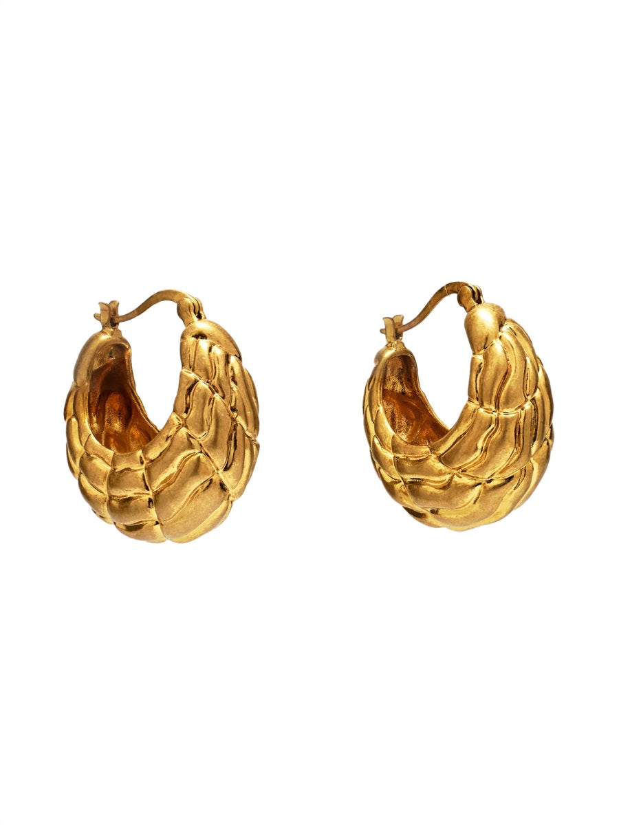 Cult Gaia Flour Earrings — Gold, view 2