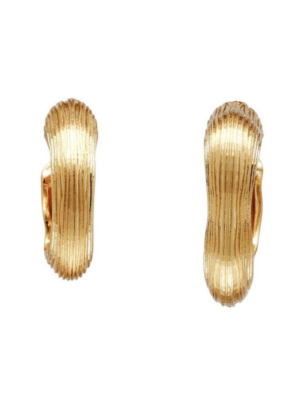 Cult Gaia Palais Earrings — Gold, view 2