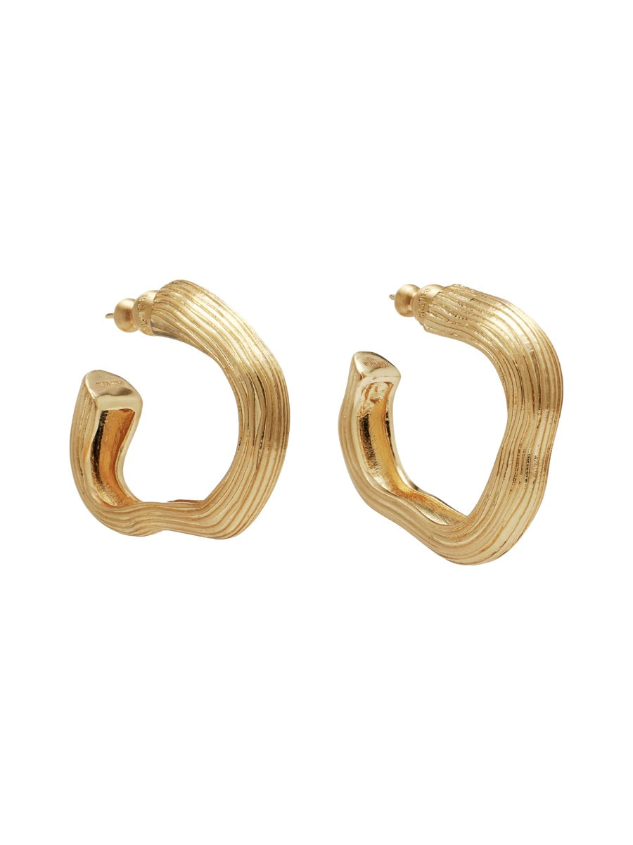 Cult Gaia Palais Earrings — Gold, view 3
