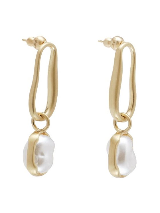Cult Gaia True Earrings — Gold, view 3