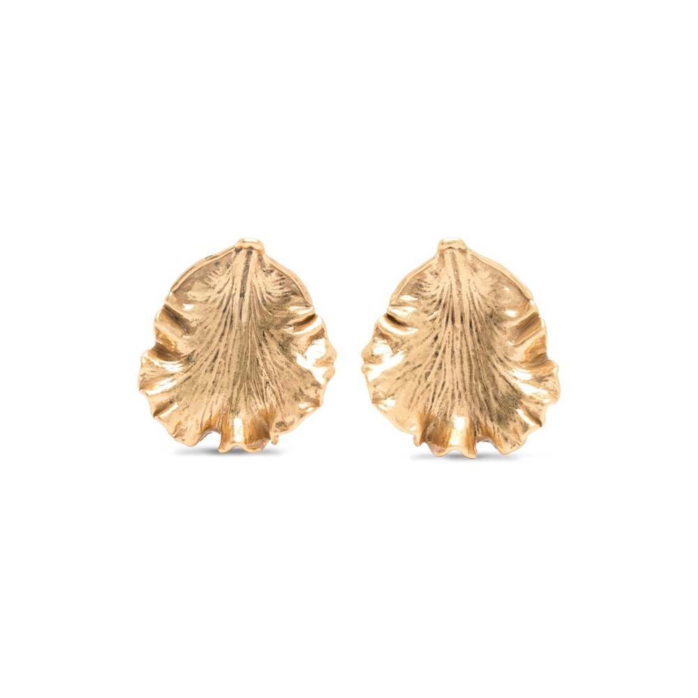 Cult Gaia Iris Earrings — Gold by Cult Gaia